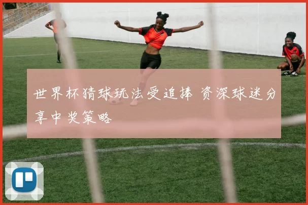 世界杯猜球玩法受追捧 资深球迷分享中奖策略