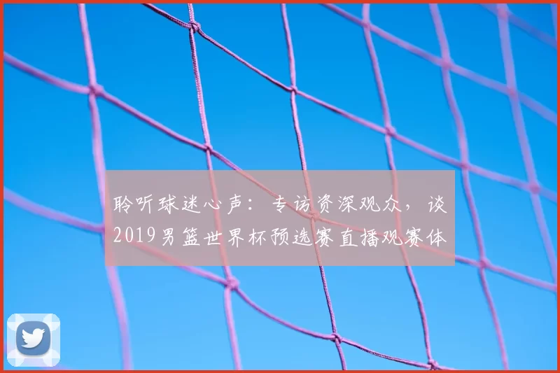聆听球迷心声：专访资深观众，谈2019男篮世界杯预选赛直播观赛体验
